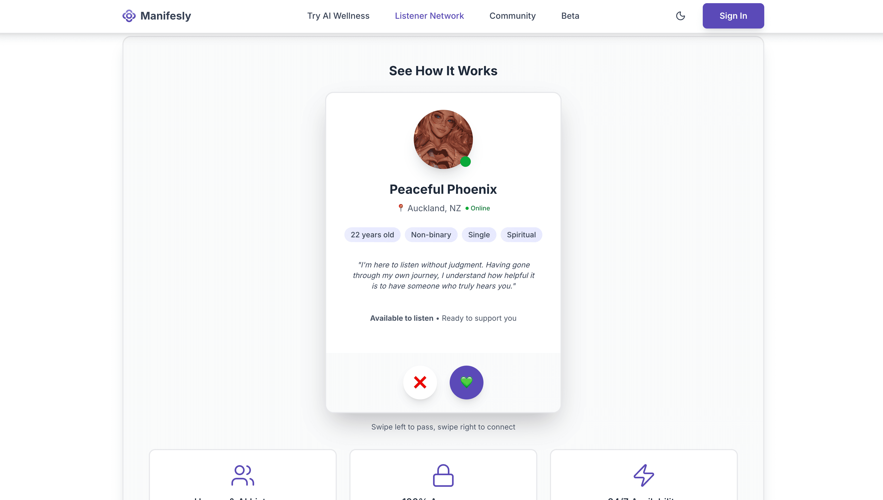 Peer Listener Matching